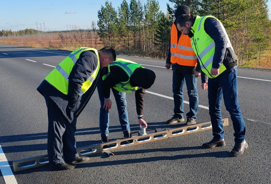 В Ханты-Мансийском автономном округе-Югре отремонтирован участок трассы Сургут – Нижневартовск