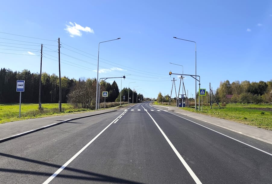 В Кировской области отремонтировали 40 км трассы Криуша – Советск – Лебяжье – Вершинята